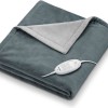 Beurer HD 75 Ημίδιπλη Ηλεκτρική Κουβέρτα Πλενόμενη Dark Gray 100W 130x180εκ.