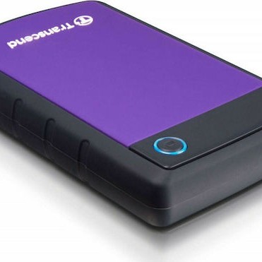 Transcend StoreJet 25H3P USB 3.0 Εξωτερικός HDD 1TB 2.5