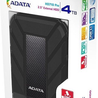 Adata HD710 Pro USB 3.1 Εξωτερικός HDD 4TB 2.5