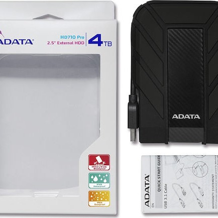 Adata HD710 Pro USB 3.1 Εξωτερικός HDD 4TB 2.5