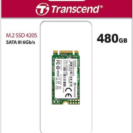 Transcend 420S SSD 480GB M.2 SATA III TS480GMTS420S