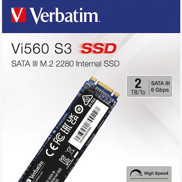 Verbatim Vi560 S3 SSD 2TB M.2 SATA III 49365