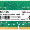 Transcend DDR4 με Module 1x32GB και Ταχύτητα 3200 για Laptop