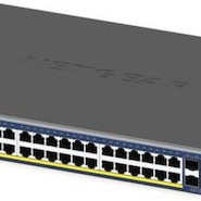 NetGear GS752TXP Managed PoE Switch με 52 Θύρες Gigabit (1Gbps) Ethernet και 4 SFP Θύρες