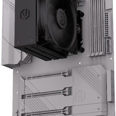 Endorfy Fera 5 Black Ψύκτρα Επεξεργαστή Διπλού Ανεμιστήρα για Socket AM4/AM5/1200/115x/1700