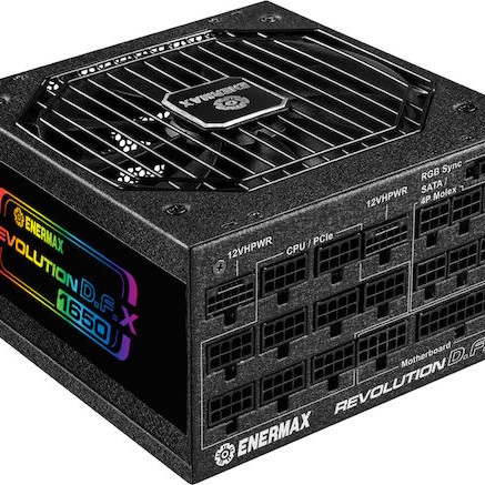 Enermax Revolution D.F. X 1650W Μαύρο Τροφοδοτικό Υπολογιστή Full Modular 80 Plus Gold