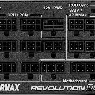Enermax Revolution D.F. X 1650W Μαύρο Τροφοδοτικό Υπολογιστή Full Modular 80 Plus Gold