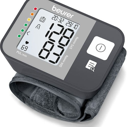 Beurer Ψηφιακό Πιεσόμετρο Καρπού με ανίχνευση Αρρυθμίας
