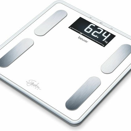 Beurer Ψηφιακή Ζυγαριά 200kg με Λιπομετρητή Λευκή 73575