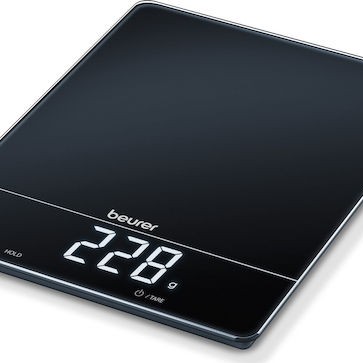 Beurer KS 34 Ψηφιακή Ζυγαριά Κουζίνας 1gr/15kg Μαύρη