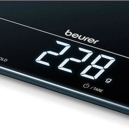 Beurer KS 34 Ψηφιακή Ζυγαριά Κουζίνας 1gr/15kg Μαύρη