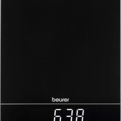Beurer KS 34 Ψηφιακή Ζυγαριά Κουζίνας 1gr/15kg Μαύρη