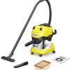 Karcher WD 4 S V-20/5/22 Σκούπα Υγρών / Στερεών 1000W με Πλαστικό Κάδο 20lt
