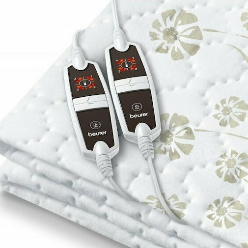 Beurer UB 68 XXL Διπλό Ηλεκτρικό Υπόστρωμα Πλενόμενο Λευκό 120W 150x160εκ.