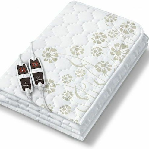 Beurer UB 68 XXL Διπλό Ηλεκτρικό Υπόστρωμα Πλενόμενο Λευκό 120W 150x160εκ.