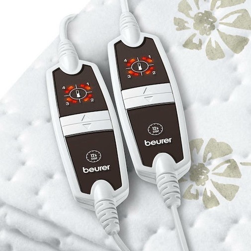 Beurer UB 68 XXL Διπλό Ηλεκτρικό Υπόστρωμα Πλενόμενο Λευκό 120W 150x160εκ.