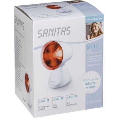 Sanitas SIL 16 Λάμπα Προσώπου με Υπέρυθρες
