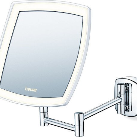 Beurer Καθρέπτης Μακιγιάζ Τοίχου 16x16cm Ασημί