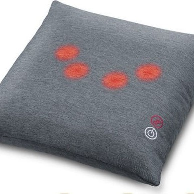 Beurer MG 135 Μαξιλάρι Μασάζ Shiatsu για τον Αυχένα με Λειτουργία Θέρμανσης Γκρι 64413