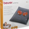 Beurer MG 135 Μαξιλάρι Μασάζ Shiatsu για τον Αυχένα με Λειτουργία Θέρμανσης Γκρι 64413