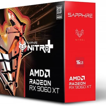 Sapphire Radeon RX 9060 XT 16GB GDDR6 NITRO+ Κάρτα Γραφικών