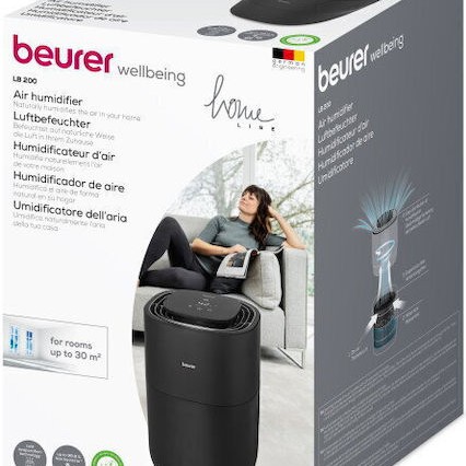 Beurer LB 200 Καθαριστής Αέρα / Υγραντήρας 17W για Χώρους 30m²