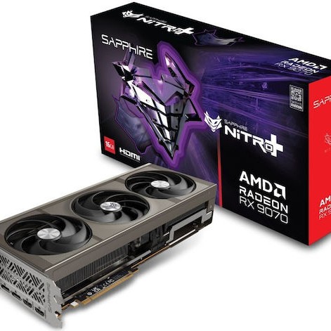 Sapphire Radeon RX 9070 16GB GDDR6 NITRO+ Κάρτα Γραφικών