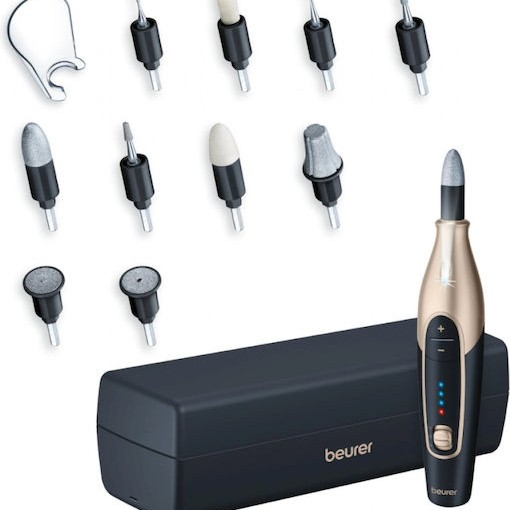 Beurer Mp 84 Τροχός Νυχιών Μπαταρίας Μαύρος