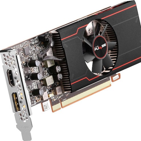 Sapphire Radeon RX 6400 4GB GDDR6 Pulse LP Κάρτα Γραφικών