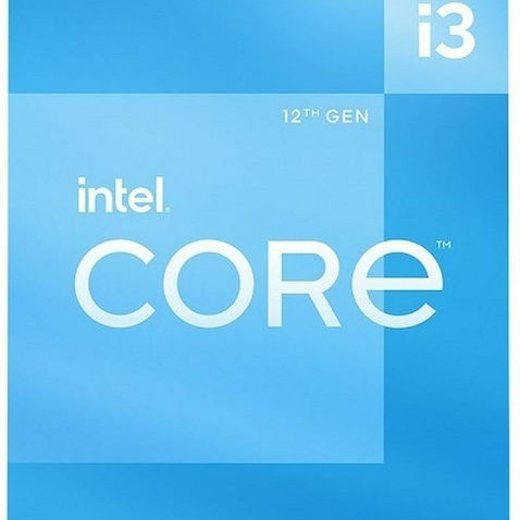 Intel Core i3-12100 3.3GHz Επεξεργαστής 4 Πυρήνων για Socket 1700 σε Κουτί με Ψύκτρα