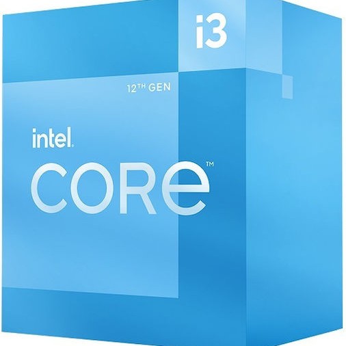 Intel Core i3-12100 3.3GHz Επεξεργαστής 4 Πυρήνων για Socket 1700 σε Κουτί με Ψύκτρα
