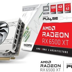 Sapphire Radeon RX 6500 XT 4GB GDDR6 Pulse Κάρτα Γραφικών