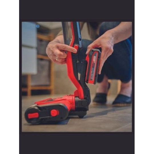 Einhell Επαναφορτιζόμενη Σκούπα Stick 18V Κόκκινη 3437110