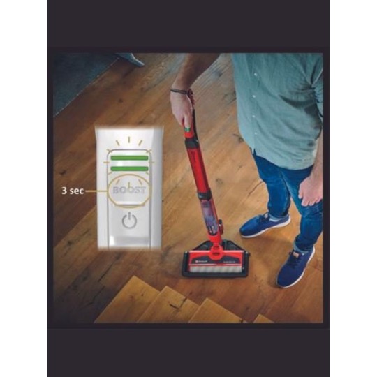 Einhell Επαναφορτιζόμενη Σκούπα Stick 18V Κόκκινη 3437110