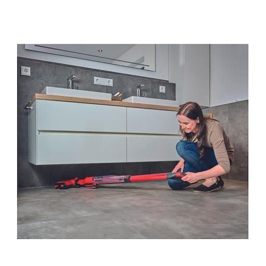 Einhell Επαναφορτιζόμενη Σκούπα Stick 18V Κόκκινη 3437110