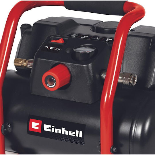Einhell Κομπρεσέρ Αέρος με Αεροφυλάκιο 6lt