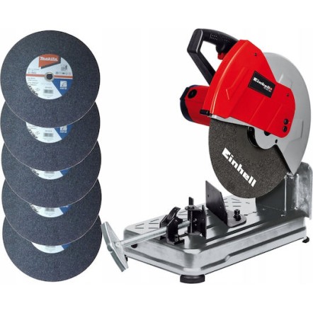 Einhell Φαλτσοπρίονο Ρεύματος με Ισχύ 2300W & Δίσκο Κοπής Διαμέτρου 3.2mm