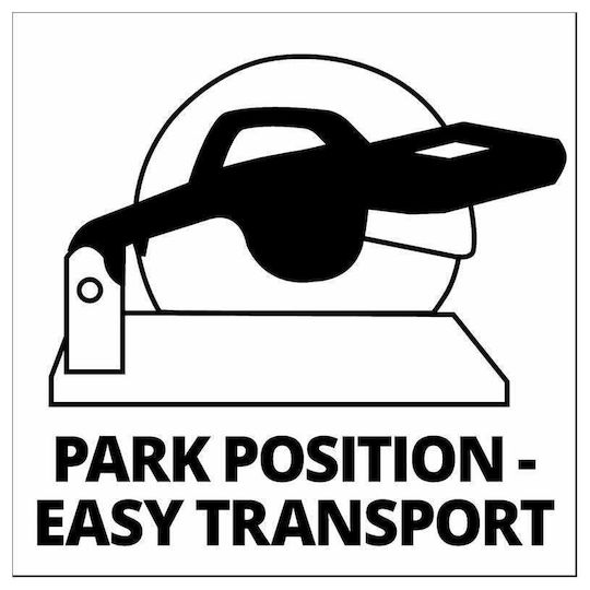 Einhell Φαλτσοπρίονο Ρεύματος με Ισχύ 2300W & Δίσκο Κοπής Διαμέτρου 3.2mm