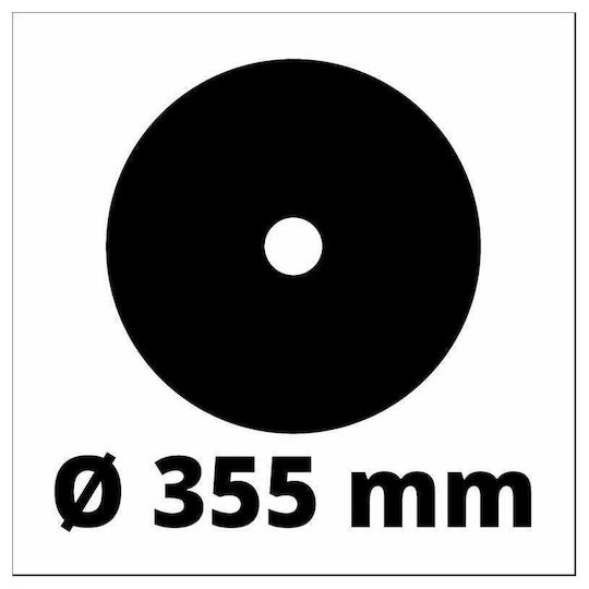 Einhell Φαλτσοπρίονο Ρεύματος με Ισχύ 2300W & Δίσκο Κοπής Διαμέτρου 3.2mm