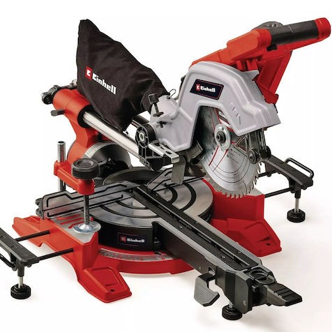 Einhell Φαλτσοπρίονο Ρεύματος με Ισχύ 1800W & Δίσκο Κοπής Διαμέτρου 216mm