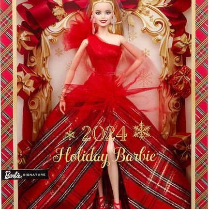Barbie Holiday 2024 Κούκλα για 6+ Ετών 25εκ.