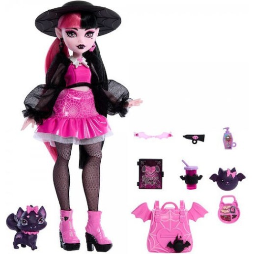 Mattel Draculara Κούκλα για 3+ Ετών