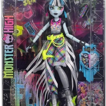 Mattel Monster High Frankie Stein Κούκλα Glam Monster Φεστιβάλ Στολή Hxh79