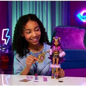 Mattel Monster High Clawdeen Κούκλα Λύκος Glam Στολή Γιορτής Hxh80