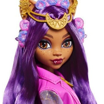 Mattel Monster High Clawdeen Κούκλα Λύκος Glam Στολή Γιορτής Hxh80