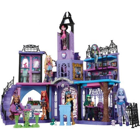 Mattel Monster High Πλαστικό Κουκλόσπιτο