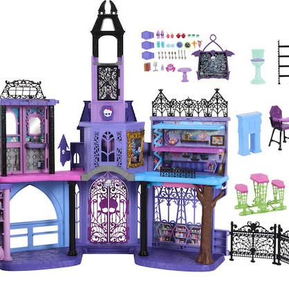 Mattel Monster High Πλαστικό Κουκλόσπιτο