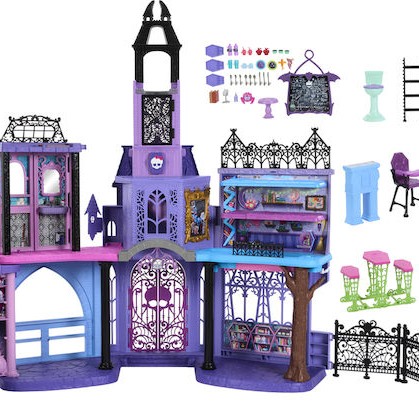 Mattel Monster High Πλαστικό Κουκλόσπιτο