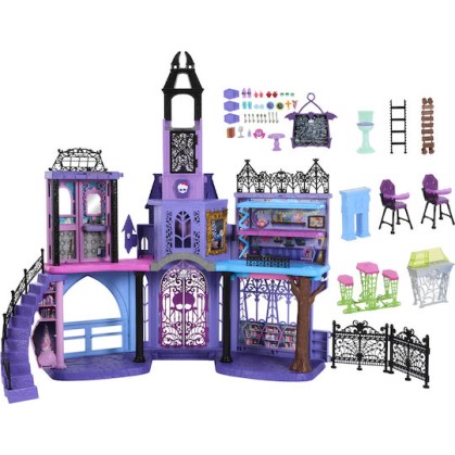 Mattel Monster High Πλαστικό Κουκλόσπιτο
