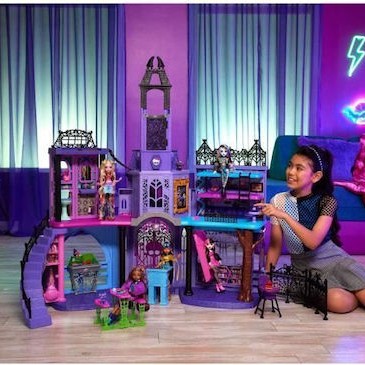 Mattel Monster High Πλαστικό Κουκλόσπιτο